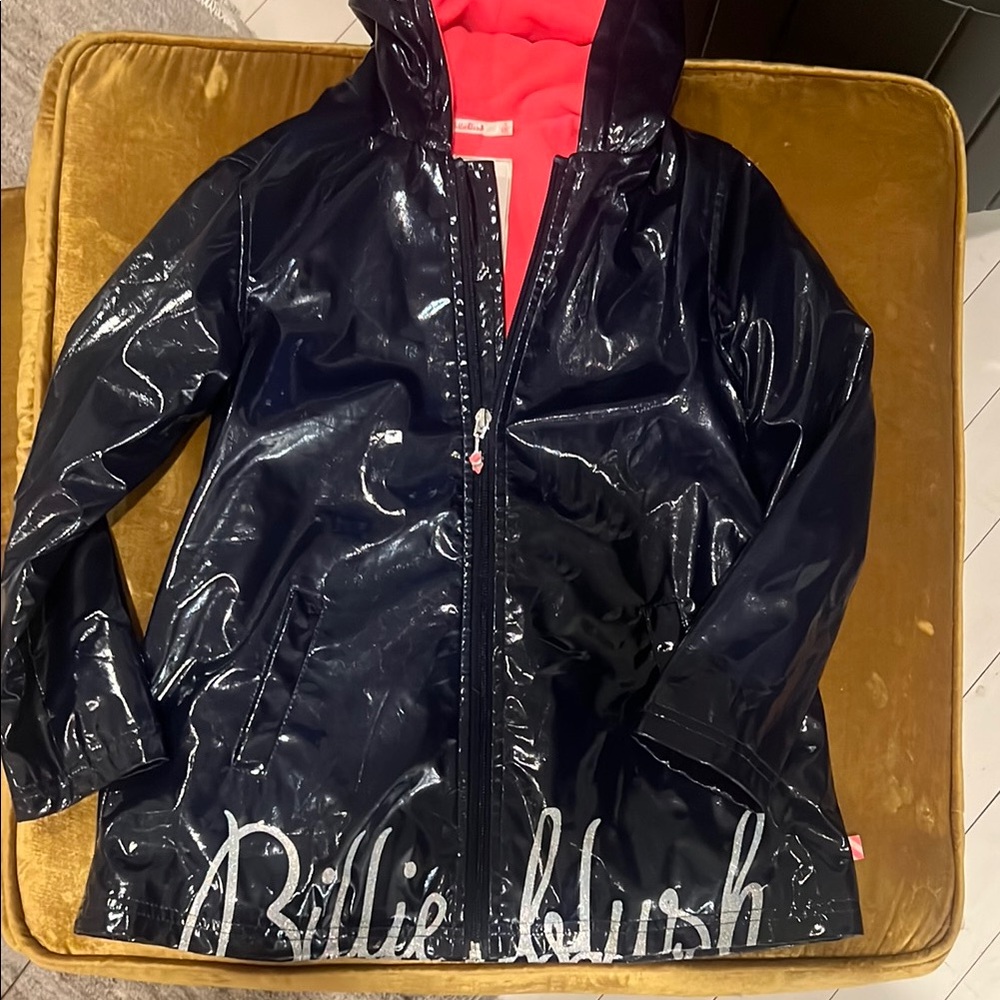 Billieblush Navy Kids Jacket with Hood. Perfect condition. Purchased overseas